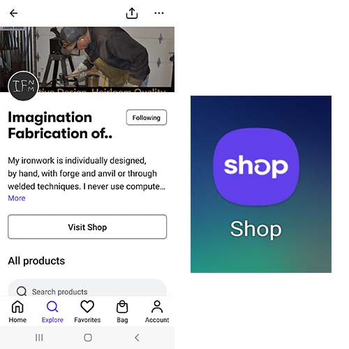 IFNM is now on the “Shop” App!