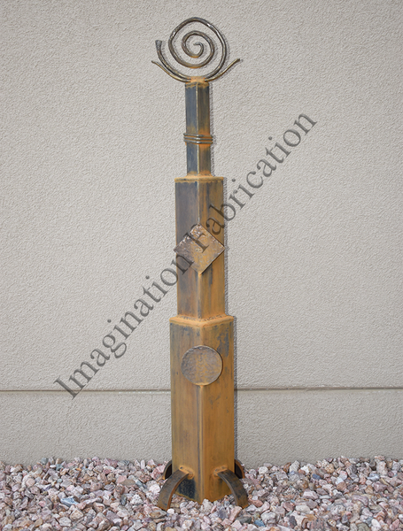 El Sol Celeste Free-standing Sculpture