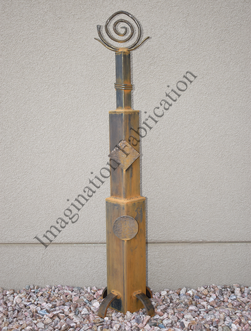 El Sol Celeste Free-standing Sculpture