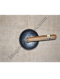 Old Stogie Hand-Forged Steel Cigar Ashtray & Holder