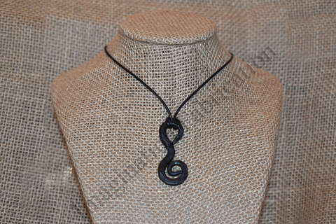 Vintage Scroll Necklace